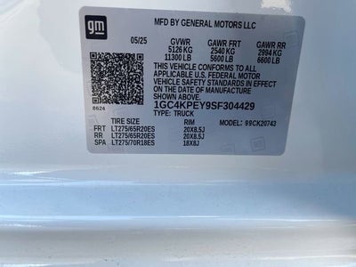 2025 Chevrolet Silverado 2500 HD LTZ