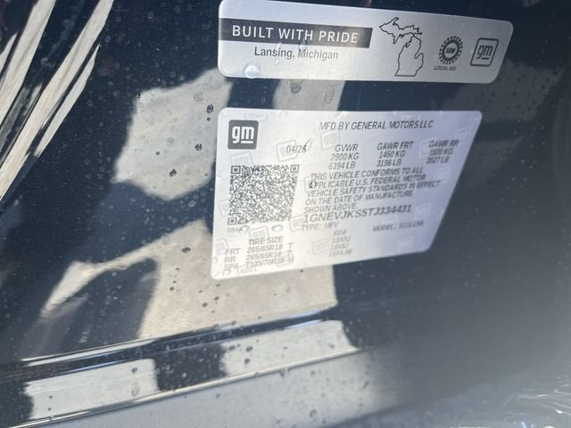 2026 Chevrolet Traverse Z71