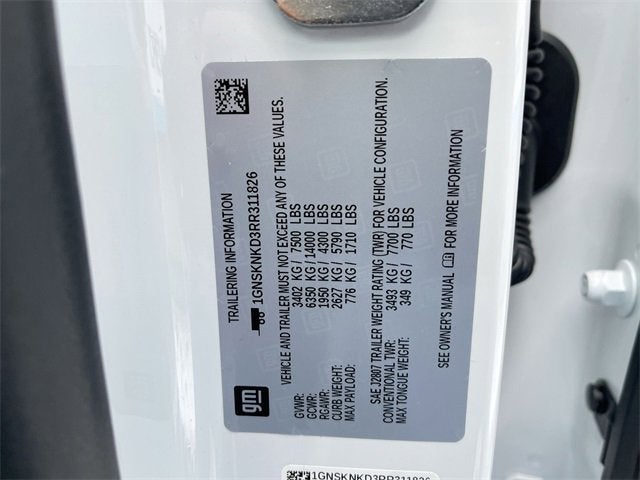 2024 Chevrolet Tahoe LT