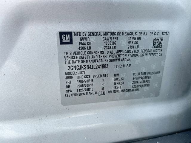 2018 Chevrolet Trax LS