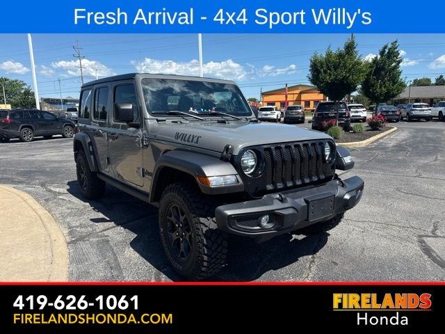 2021 Jeep Wrangler Unlimited Willys