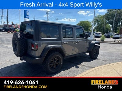 2021 Jeep Wrangler Unlimited Willys