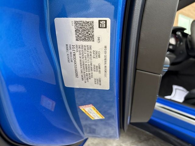 2025 Chevrolet Corvette E-Ray 3LZ