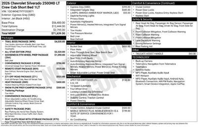 2026 Chevrolet Silverado 2500 HD LT