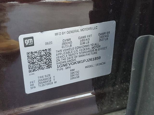 2023 Chevrolet Traverse LT Cloth