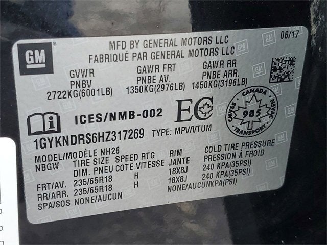 2017 Cadillac XT5 Luxury AWD