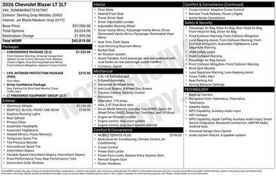 2026 Chevrolet Blazer 2LT