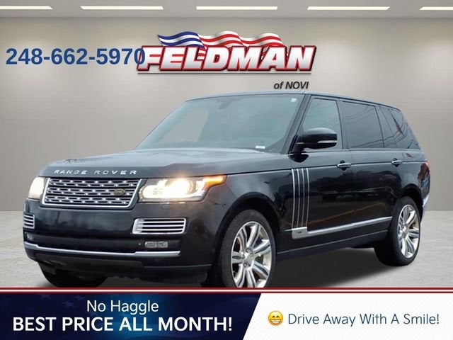 2015 Land Rover Range Rover 5.0L V8 Supercharged Autobiography Black