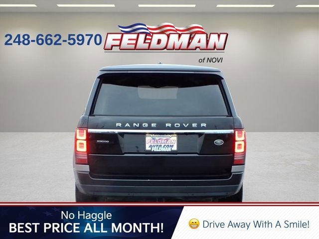 2015 Land Rover Range Rover 5.0L V8 Supercharged Autobiography Black
