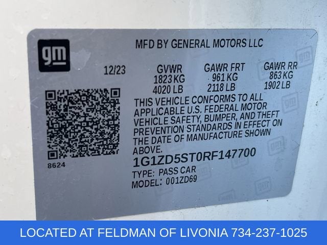 2024 Chevrolet Malibu 1LT