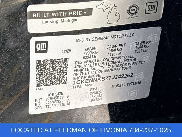 2026 GMC Acadia Elevation