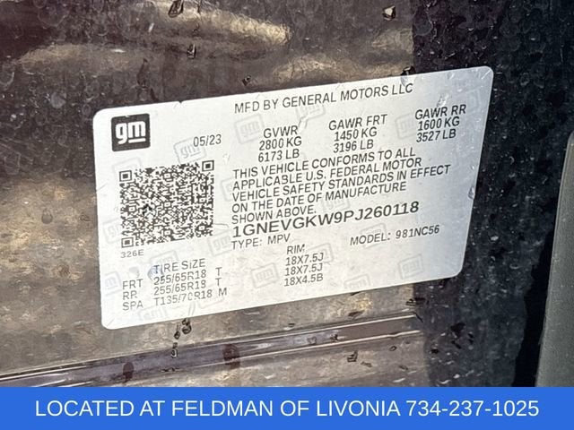 2023 Chevrolet Traverse LT Cloth