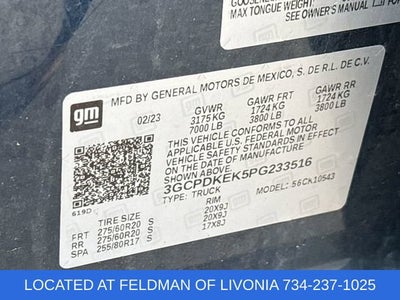 2023 Chevrolet Silverado 1500 LT (2FL)