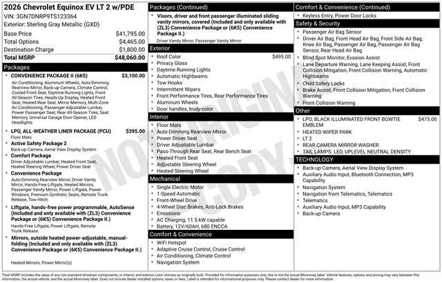 2026 Chevrolet Equinox EV LT