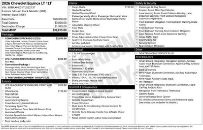 2026 Chevrolet Equinox LT