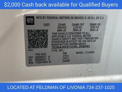 2026 Chevrolet Equinox LT