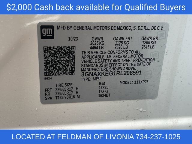 2026 Chevrolet Equinox LT