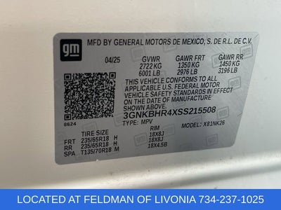 2025 Chevrolet Blazer 2LT