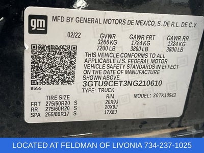 2022 GMC Sierra 1500 Limited Elevation