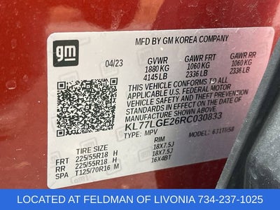 2024 Chevrolet Trax 1RS