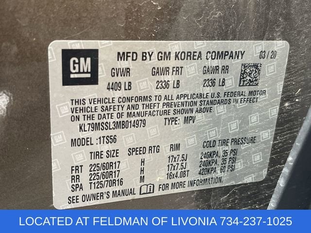 2021 Chevrolet Trailblazer ACTIV