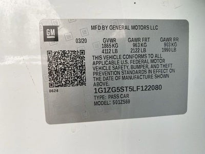 2020 Chevrolet Malibu RS