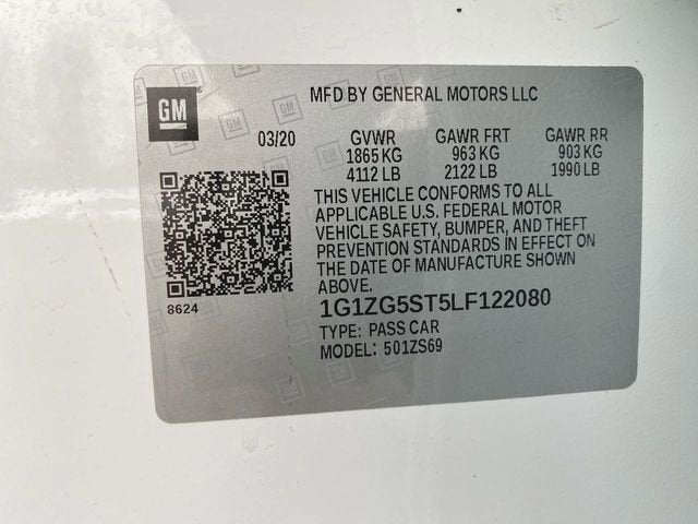 2020 Chevrolet Malibu RS