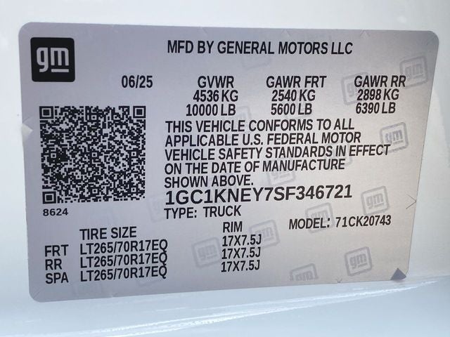 2025 Chevrolet Silverado 2500 HD LT