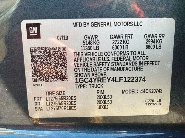 2020 Chevrolet Silverado 2500 HD High Country