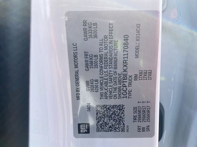 2024 Chevrolet Colorado WT