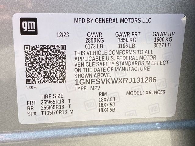 2024 Chevrolet Traverse Limited LT Cloth