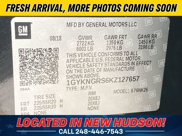 2019 Cadillac XT5 Platinum AWD