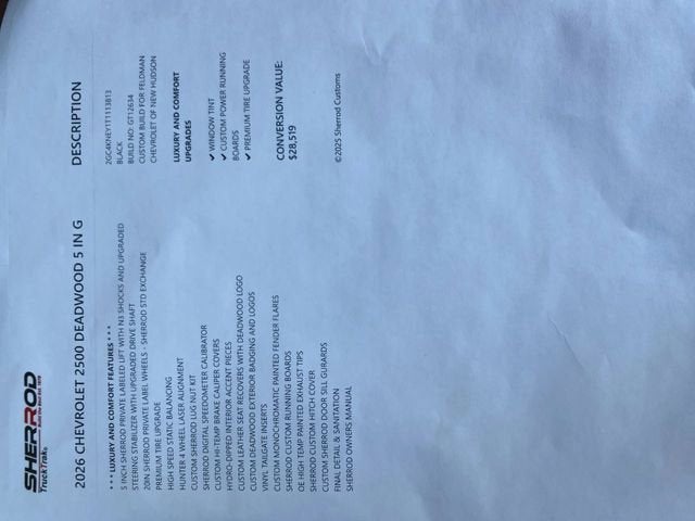 2026 Chevrolet Silverado 2500 HD LT