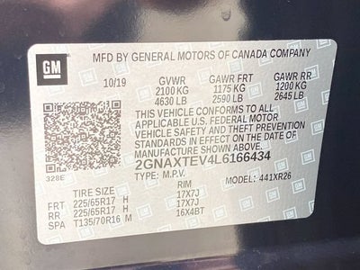2020 Chevrolet Equinox LT