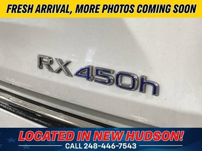 2018 Lexus RX 450h RX 450h