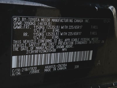 2025 Toyota RAV4 LE