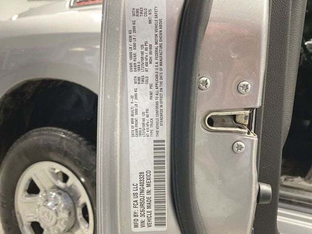 2022 RAM 2500 Big Horn Crew Cab 4x4 6'4" Box