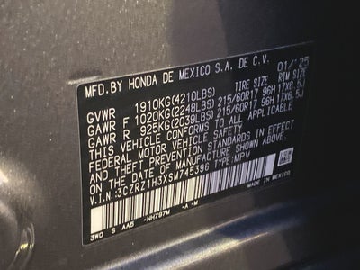 2025 Honda HR-V LX