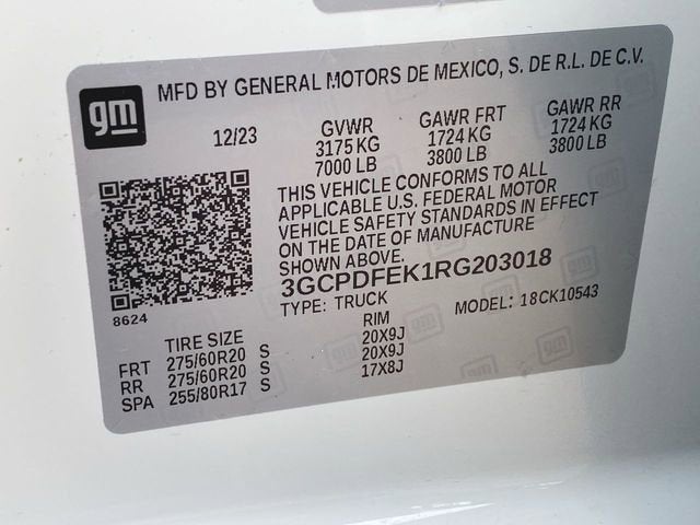 2024 Chevrolet Silverado 1500 LT Trail Boss