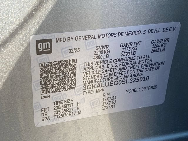 2025 GMC Terrain Elevation