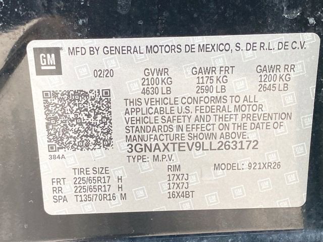 2020 Chevrolet Equinox LT