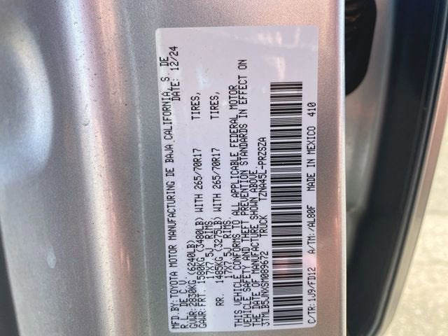 2025 Toyota Tacoma 4WD SR