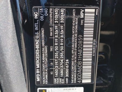 2017 Mercedes-Benz GLE 550e 4MATIC®