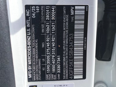 2025 Mercedes-Benz GLS GLS 450
