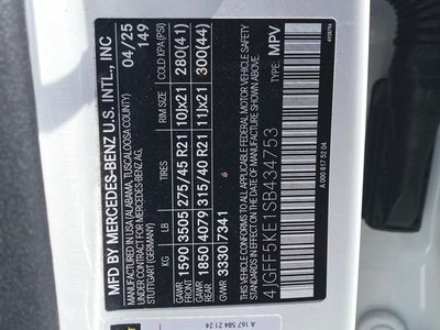 2025 Mercedes-Benz GLS GLS 450