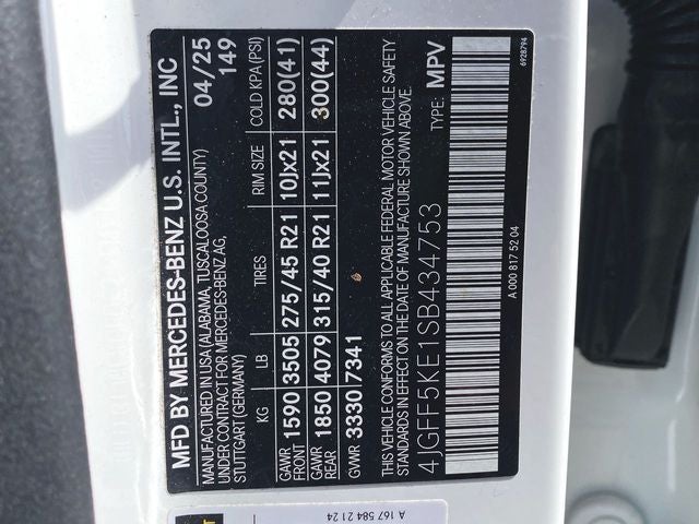 2025 Mercedes-Benz GLS GLS 450