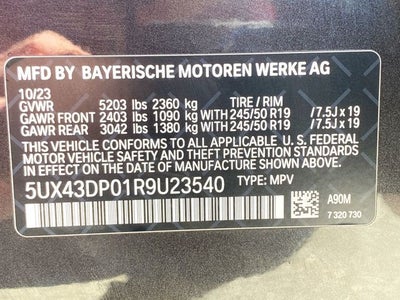 2024 BMW X3 sDrive30i