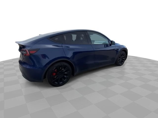 Used 2021 Tesla Model Y Performance with VIN 5YJYGDEF1MF209953 for sale in New Hudson, MI
