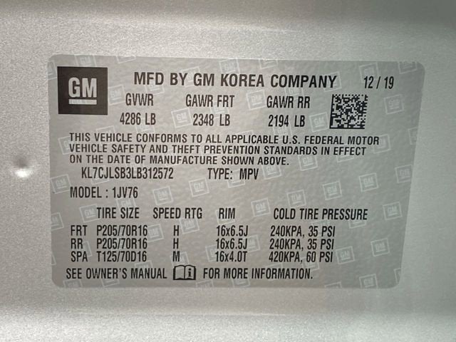 2020 Chevrolet Trax LT