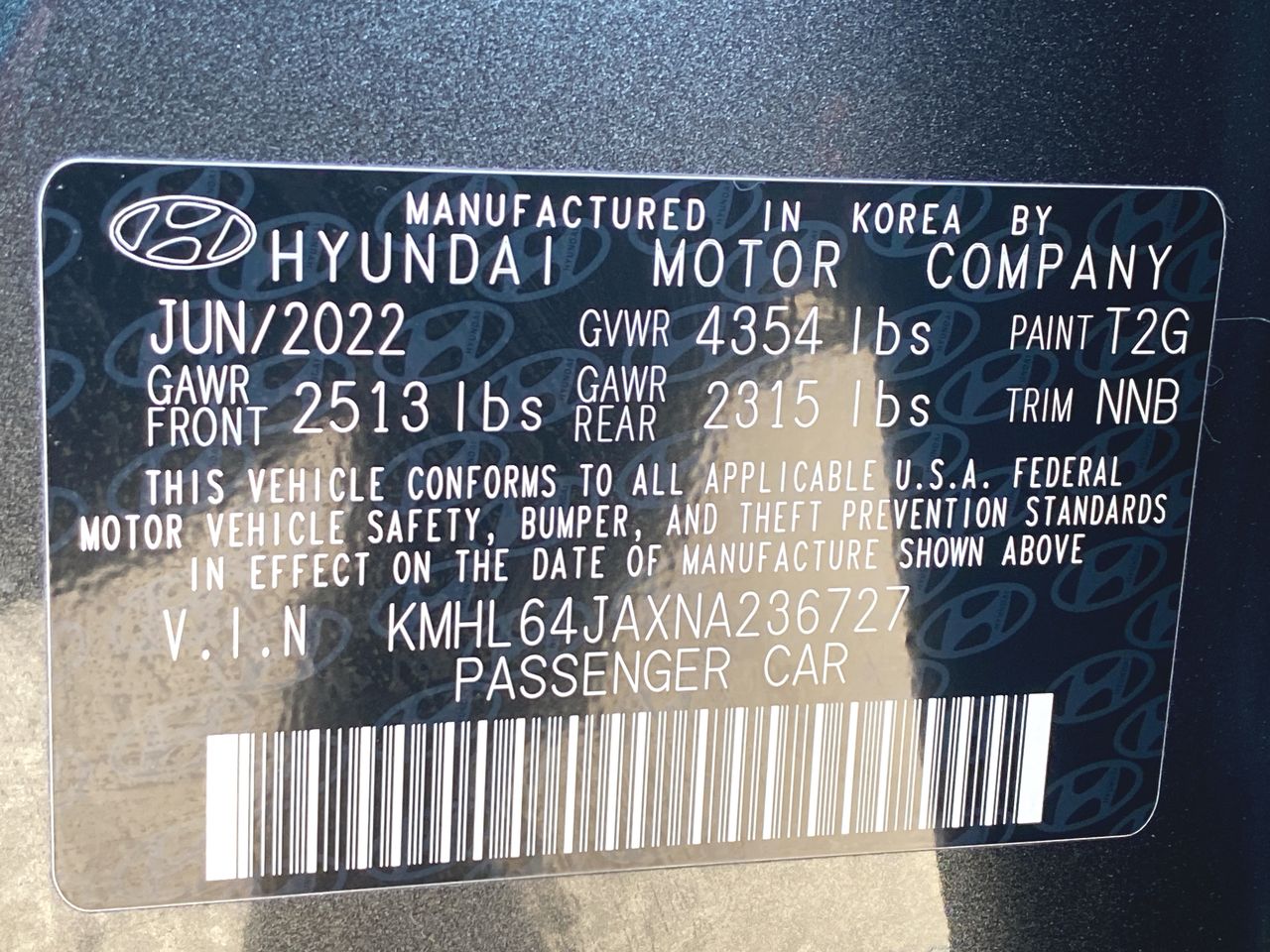 2022 Hyundai Sonata SEL